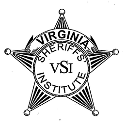 VIRGINIA SHERIFFS' INSTITUTE VSI trademark