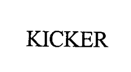 KICKER trademark