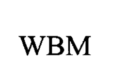 WBM trademark