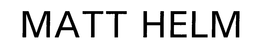 MATT HELM trademark