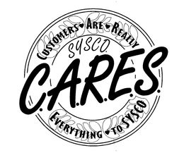 SYSCO C.A.R.E.S. CUSTOMERS ARE REALLY EVERYTHING TO SYSCO trademark