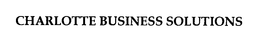CHARLOTTE BUSINESS SOLUTIONS trademark