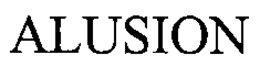 ALUSION trademark
