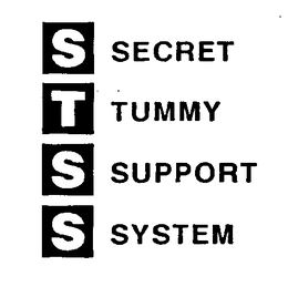 STSS SECRET TUMMY SUPPORT SYSTEM trademark