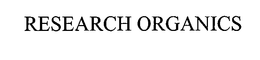 RESEARCH ORGANICS trademark