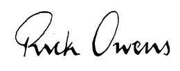 RICK OWENS trademark