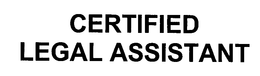CERTIFIED LEGAL ASSISTANT trademark