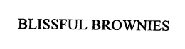 BLISSFUL BROWNIES trademark