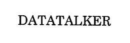 DATATALKER trademark