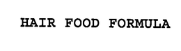 HAIR FOOD FORMULA trademark