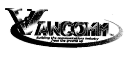 VANCOMM BUILDING THE COMMUNICATIONS INDUSTRY FROM THE GROUND UP trademark