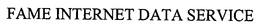 FAME INTERNET DATA SERVICE trademark