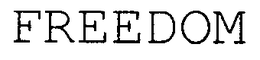 FREEDOM trademark