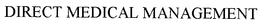 DIRECT MEDICAL MANAGEMENT trademark