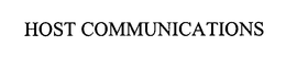 HOST COMMUNICATIONS trademark