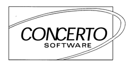 CONCERTO SOFTWARE trademark