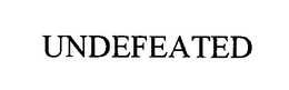 UNDEFEATED trademark