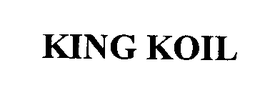 KING KOIL trademark