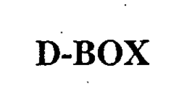 D-BOX trademark