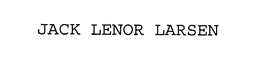 JACK LENOR LARSEN trademark