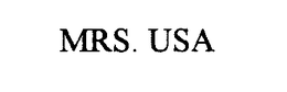 MRS. USA trademark