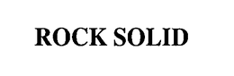 ROCK SOLID trademark
