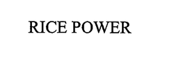 RICE POWER trademark