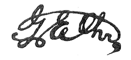 G. E. OHR trademark