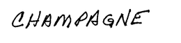 CHAMPAGNE trademark