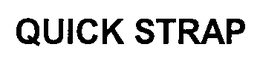QUICK STRAP trademark