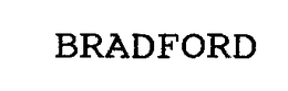 BRADFORD trademark