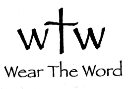 WTW WEAR THE WORD trademark