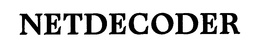 NETDECODER trademark