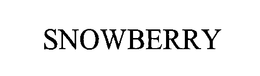 SNOWBERRY trademark