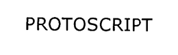 PROTOSCRIPT trademark