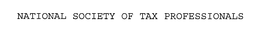 NATIONAL SOCIETY OF TAX PROFESSIONALS trademark