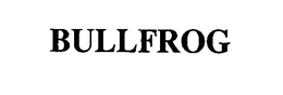 BULLFROG trademark