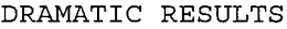 DRAMATIC RESULTS trademark