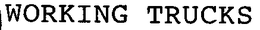 WORKING TRUCKS trademark