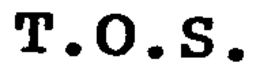 T.O.S. trademark