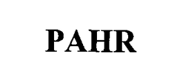 PAHR trademark