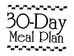 30-DAY MEAL PLAN trademark