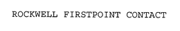 ROCKWELL FIRSTPOINT CONTACT trademark