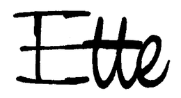 ETTE trademark
