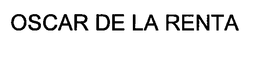 OSCAR DE LA RENTA trademark