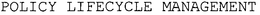 POLICY LIFECYCLE MANAGEMENT trademark