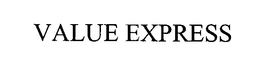 VALUE EXPRESS trademark