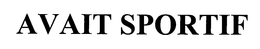 AVAIT SPORTIF trademark