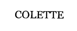 COLETTE trademark
