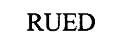 RUED trademark